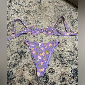 NWOT Floral PacSun Bikini